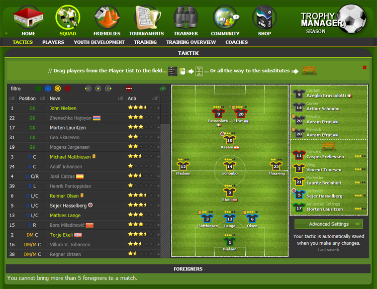 Football Manager Free Online